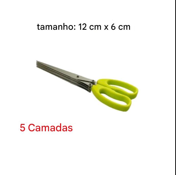 Tesoura de Cozinha Para Cortar Especiarias