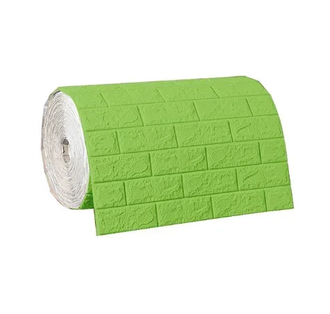 Papel de parede 3D imitação tijolo