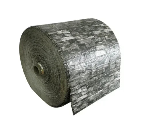 Papel de parede 3D imitação tijolo