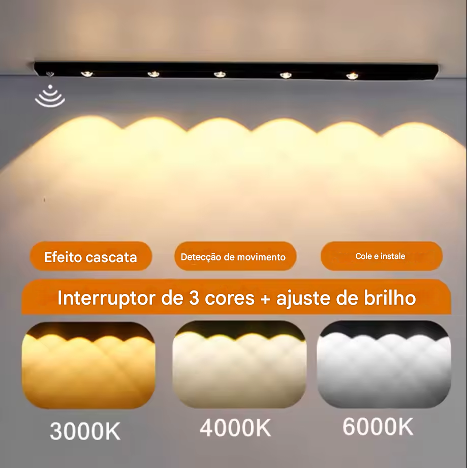 Luz de Led com Sensor