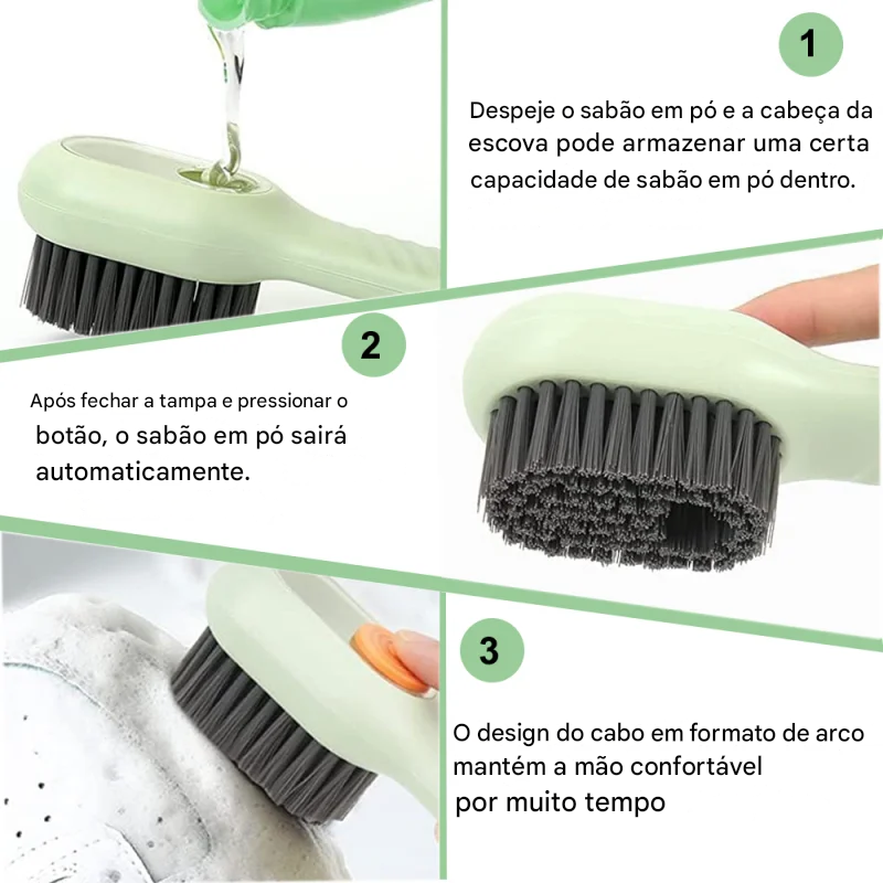 Escova com Dispenser