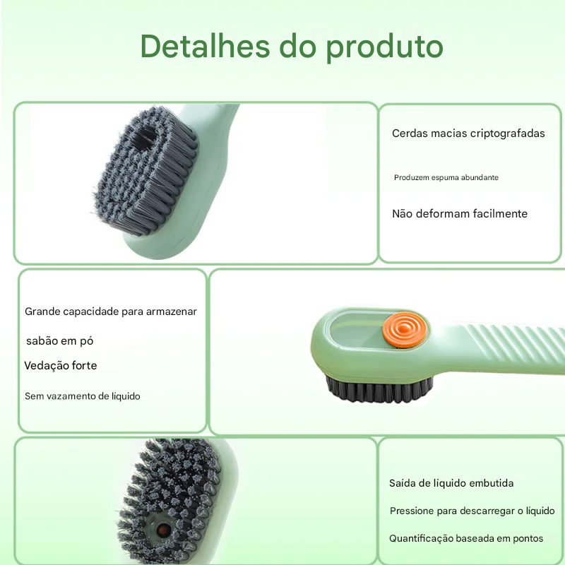 Escova com Dispenser