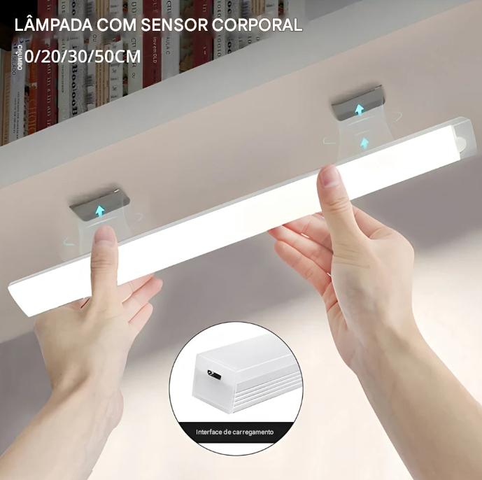 Luz de Led com Sensor de Movimento