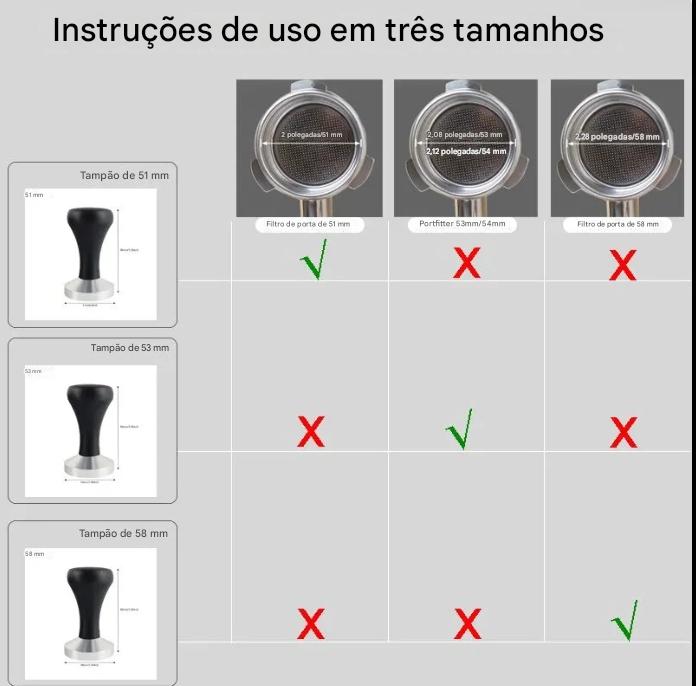Compactador de Café Expresso
