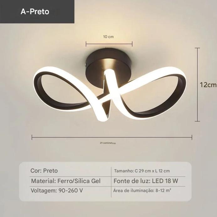 Luminária de Teto Led Estocolmo