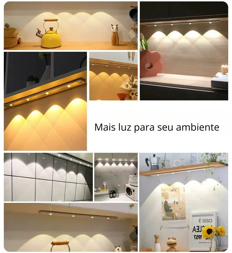 Luz de Led com Sensor