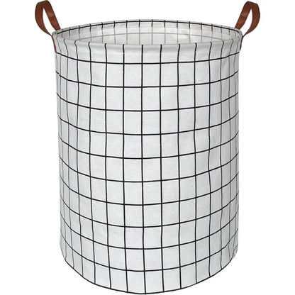 Cesto de Roupa Xadrez