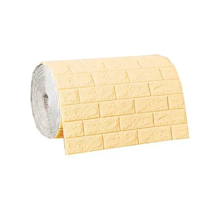 Papel de parede 3D imitação tijolo