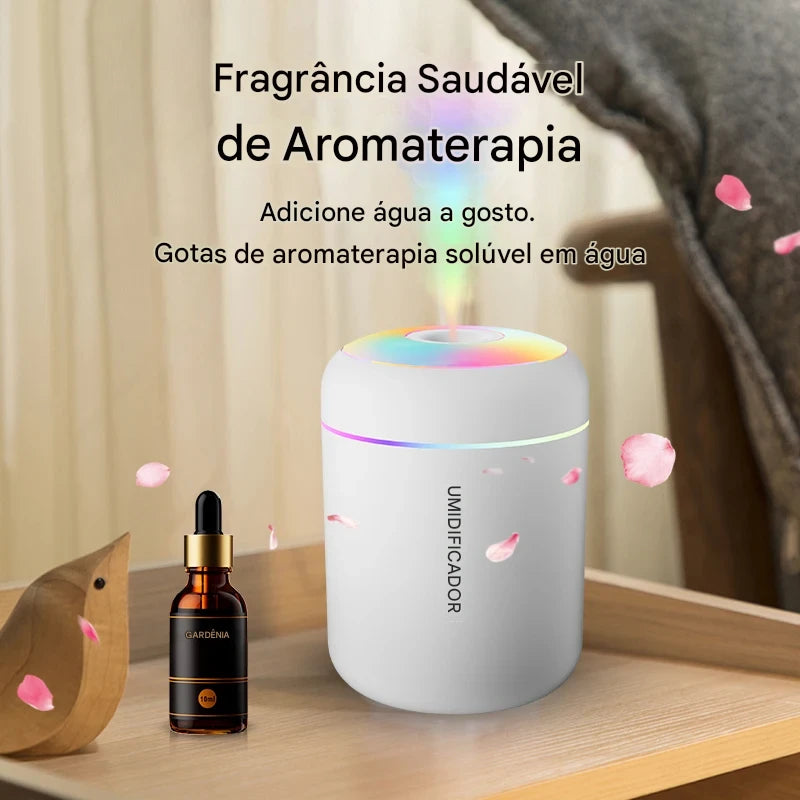 Mini Umidificador de Ar 180 ml