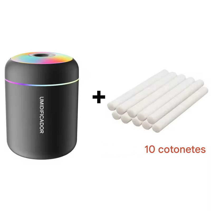 Mini Umidificador de Ar 180 ml