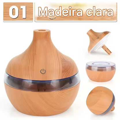 Umidificador de Aromaterapia 300 ml