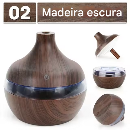 Umidificador de Aromaterapia 300 ml